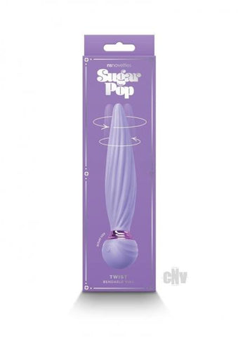 Sugar Pop Twist Gyrating Vibrator Purple