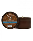 Eb Hemp Seed Candle Down The Chimney 6 Oz.