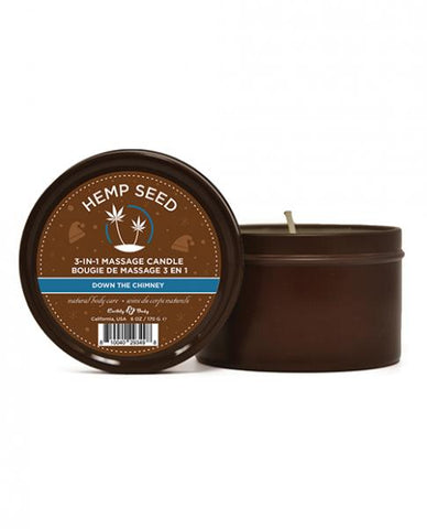 Eb Hemp Seed Candle Down The Chimney 6 Oz.