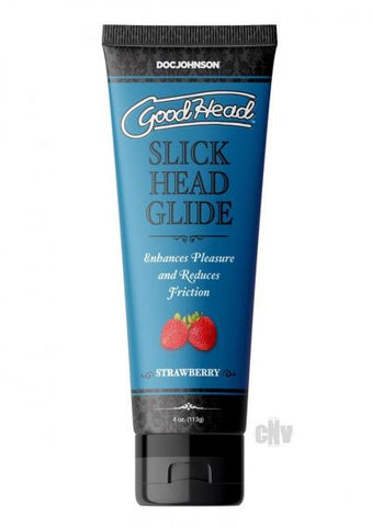 Goodhead Slick Head Glide Strawberry 4 Oz.