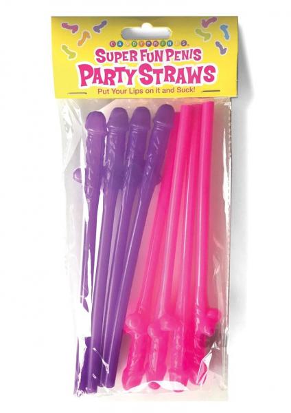 Super Fun Penis Party Straws