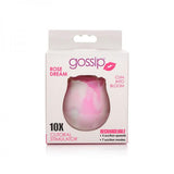 Gossip Cum Into Bloom Clitoral Vibrator Rose Dream Silicone Swirl