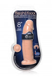 Fleshstixxx Silicone Silexpan Dildo 8in Vanilla