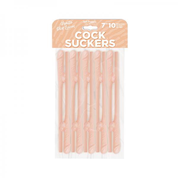 Skins Pecker Straws Vanilla Lovers (10-pack)