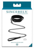 Sincerely Bow Tie Collar And Leash