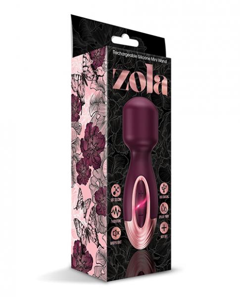 Zola Rechargeable Silicone Mini Wand