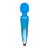 Nixie Rechargeable Wand Massager Blue Ombre Metallic