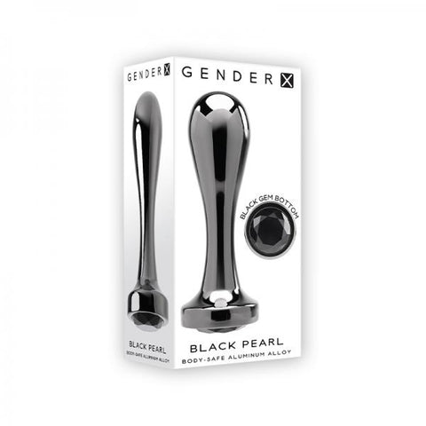 Gender X Black Pearl Aluminum Plug