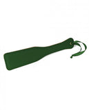 Spartacus Green Pu Paddle With Reverse Plush