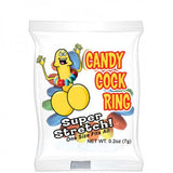 Candy Cock Ring 30 Pieces Display