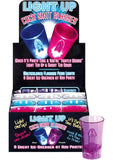 Light Up Cock Shot Glasses 12 Piece Display