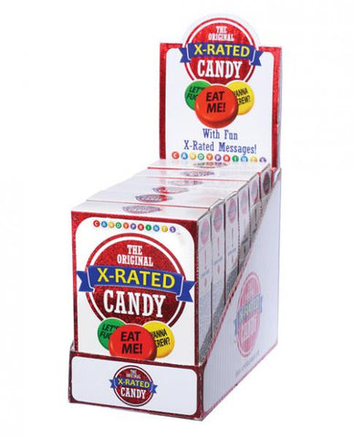 Original X-Rated Candy 6 Pack Display