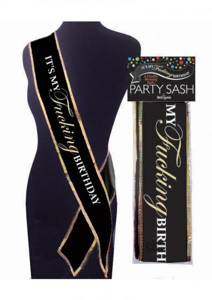 It`s My Fn Birthday Sash