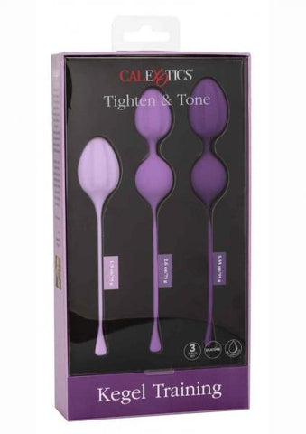 Kegel Training 3pc Set Purple