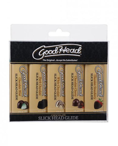 Goodhead Slick Head Glide Chocolate 5pk