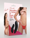 Sk Microfibe Gstring Panty Vibe Os Red