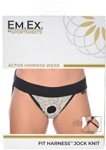 Em Ex Fit Harness Jock Plus Gray