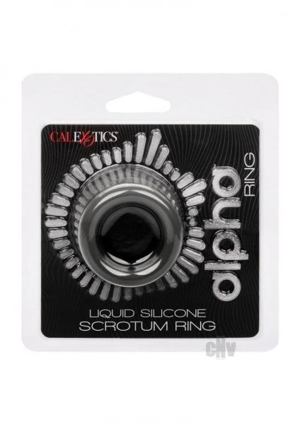 Alpha Liquid Silicone Scrotum Ring Gray