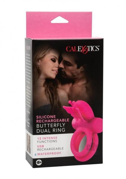 Silicone Recharge Dual Butterfly Ring