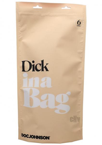 In A Bag Dick 6in Clear