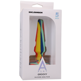 A-play Groovy Silicone Anal Plug 5 Sunrise