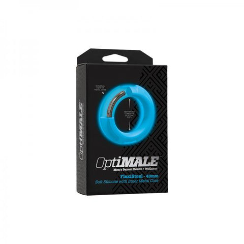 Optimale Flexisteel Cockring 43mm Blue