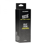 Rock Solid Delay Cream 2oz Boxed