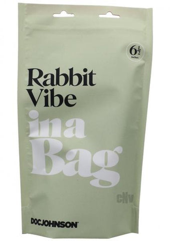 In A Bag Rabbit Black