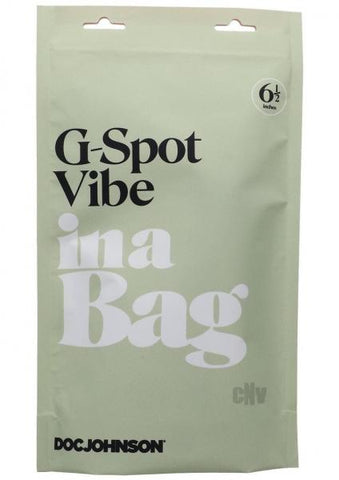 In A Bag Gspot Vibrator Black