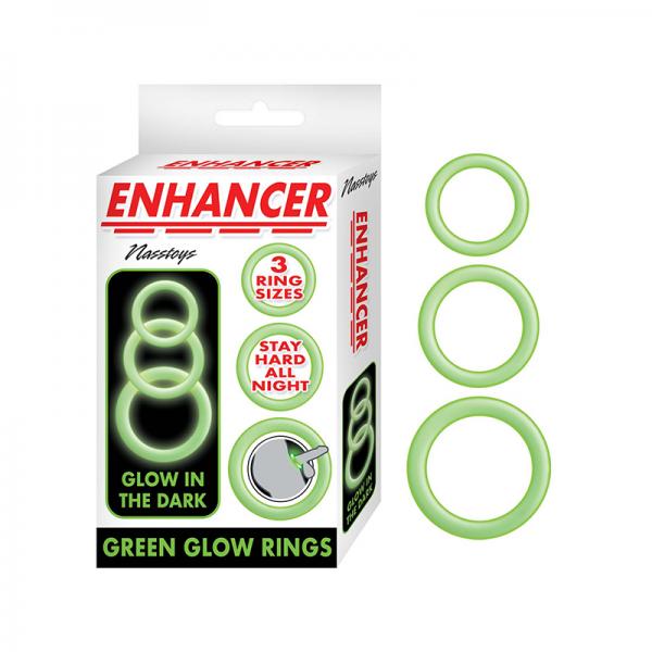 Enhancer Glow Rings Green