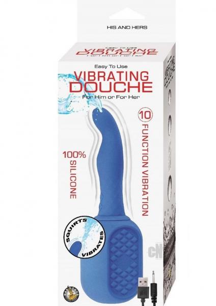 Vibrating Douche Blue