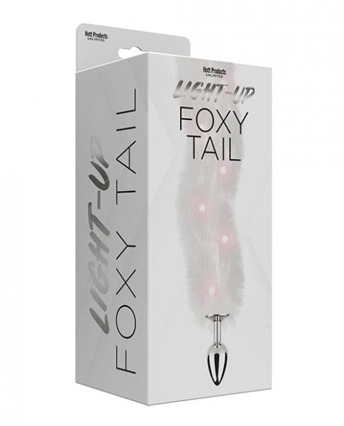 Foxy Tail Butt Plug White