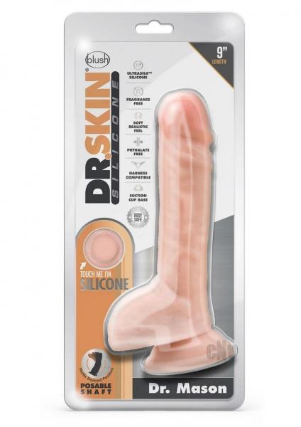 Dr Skin Silic Dr Mason 9 Dildo Vanilla