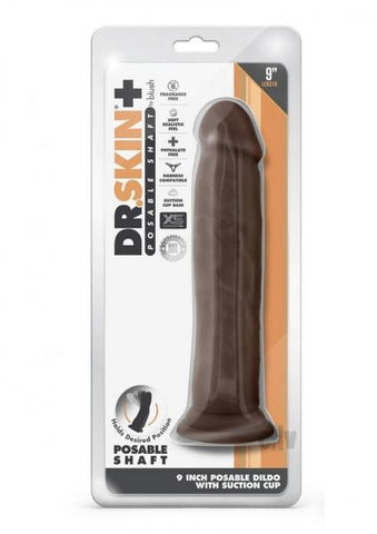 Dr Skin Plus Thick Pose Dildo 9 Chocola