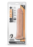 Dr Skin Plus Thick Pose Dildo 9 Vanilla