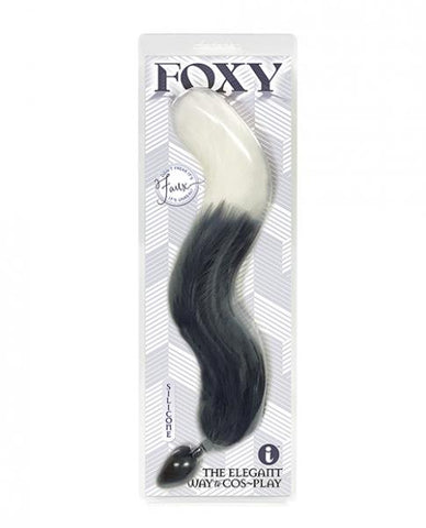 Foxy Fox Tail Plug Silver