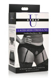 Strap U Lace Seductress L/xl Black