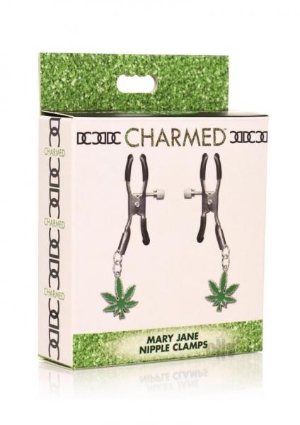 Charmed Mary Jane Nipple Clamps Green