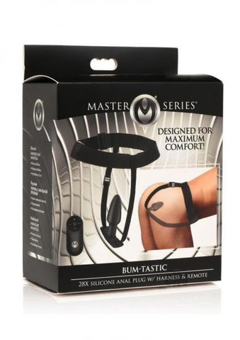 Ms Bum-tastic Plug Harness Remote