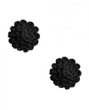 Burlesque Nightfall Roses Reusable Silicone Nipztix - Black O/s