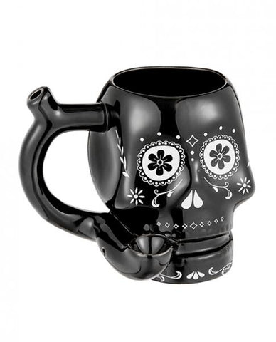 Fashioncraft Novelty Mug - Black Skull