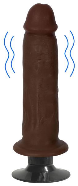 Jock Vibrating Dong No Balls 7 Chocolat