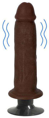 Jock Vibrating Dong No Balls 7 Chocolat