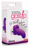 G-thrill Silicone Finger Vibe - Purple