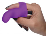 G-thrill Silicone Finger Vibe - Purple