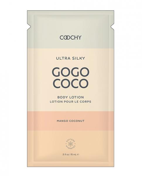 Coochy Ultra Silky Body Lotion Foil - .35 Oz Mango Coconut