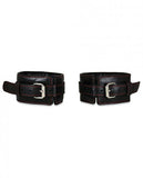 Sultra Lambskin Ankle Cuffs Black