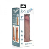 Jock Dual Density Silicone Dildo With Balls 7in Light