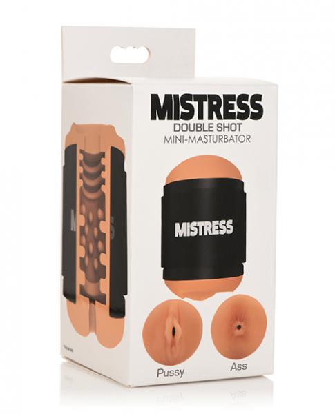 Curve Novelties Mistress Mini Double Stroker Pussy & Ass - Medium