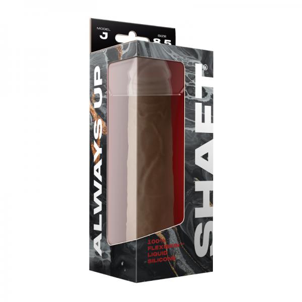 Shaft Model J Liquid Silicone Dong 8.5 In. Oak